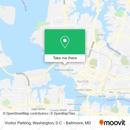 Visitor Parking map