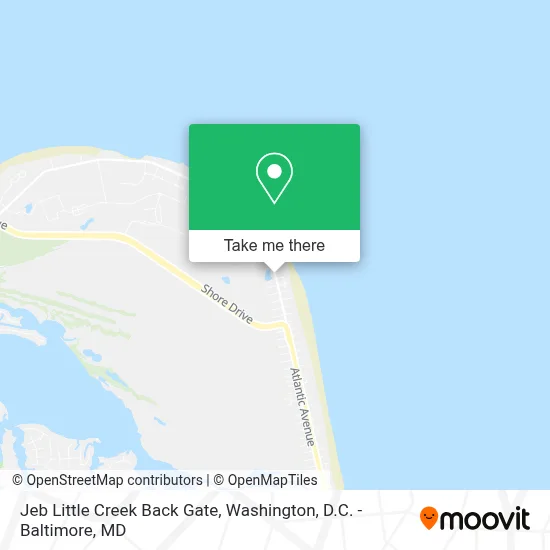 Jeb Little Creek Back Gate map