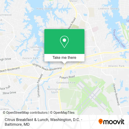 Citrus Breakfast & Lunch map