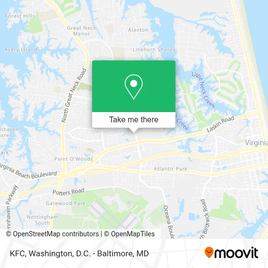 Kfc map