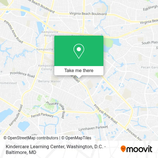 Kindercare Learning Center map