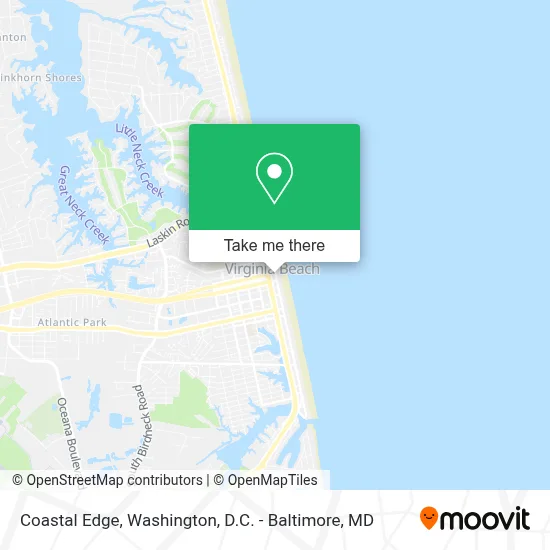 Coastal Edge map