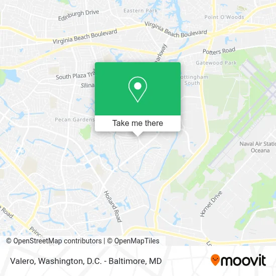Valero map