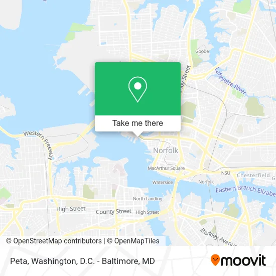 Peta map
