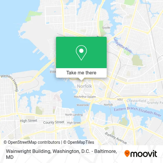 Wainwright Building map