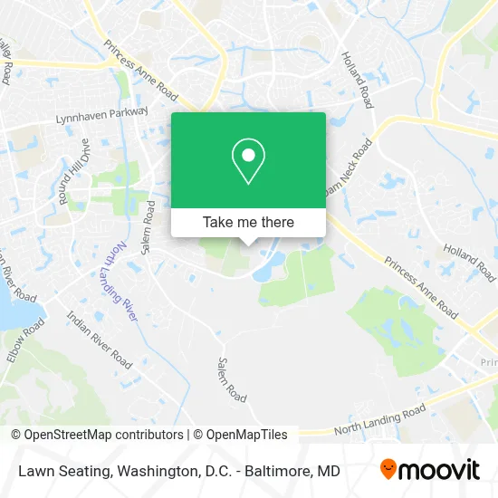 Lawn Seating map