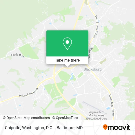 Chipotle map
