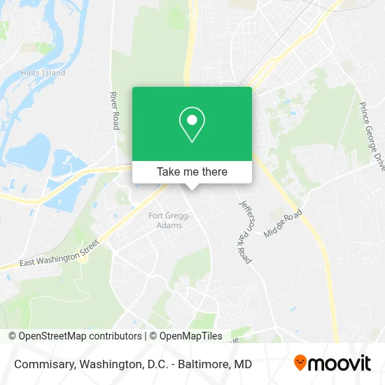 Commisary map