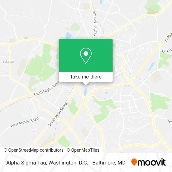 Alpha Sigma Tau map