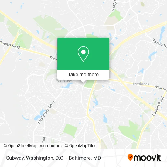Subway map