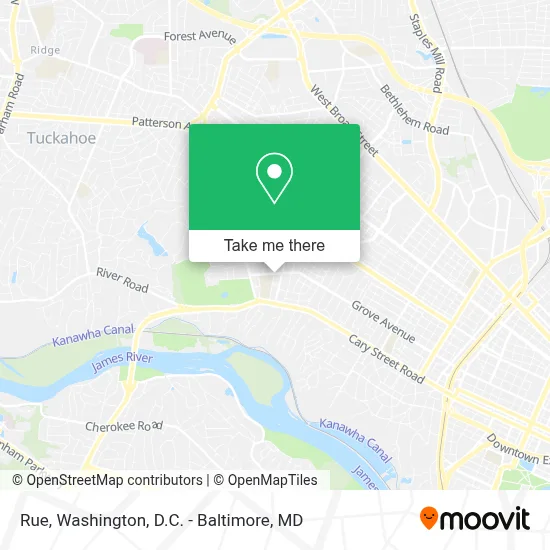 Rue map