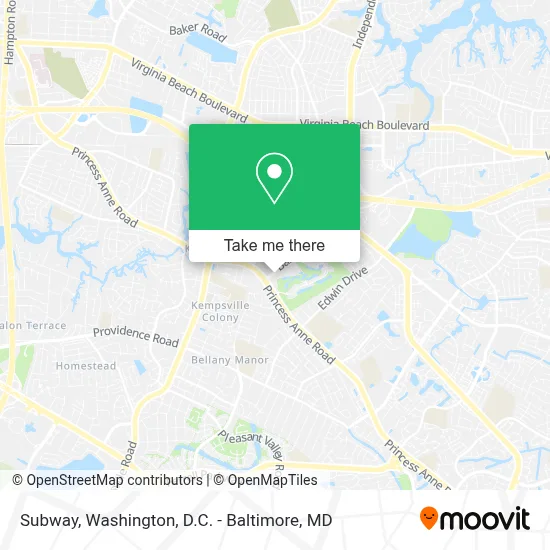 Subway map