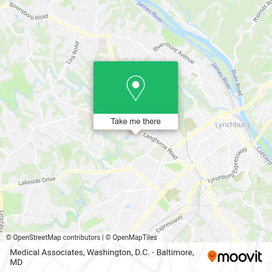 Medical Associates map