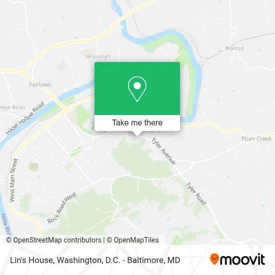 Lin's House map