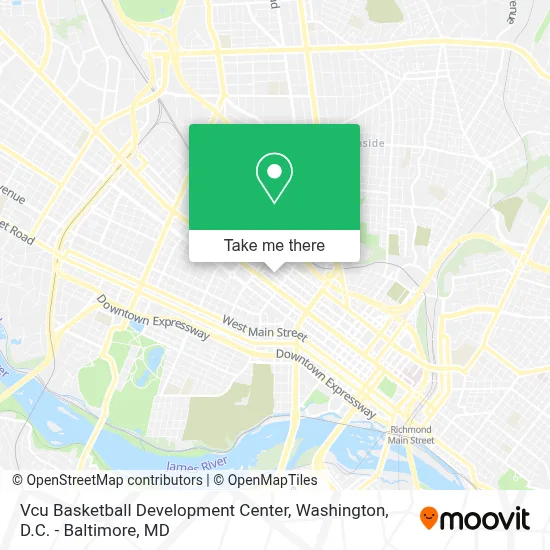 Vcu Basketball Development Center map