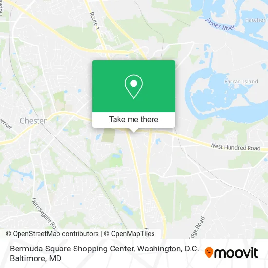 Bermuda Square Shopping Center map