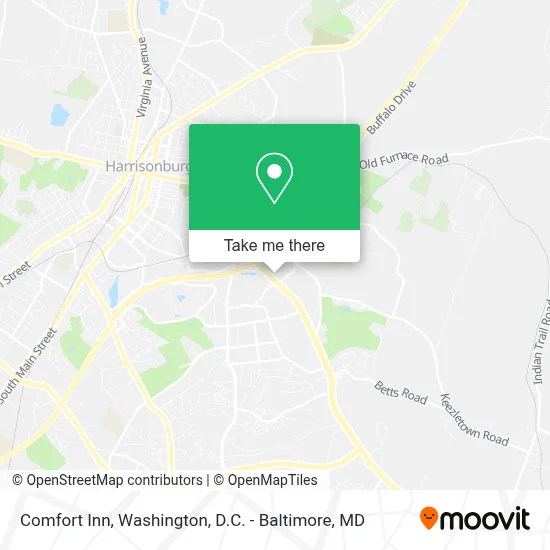 Comfort Inn map