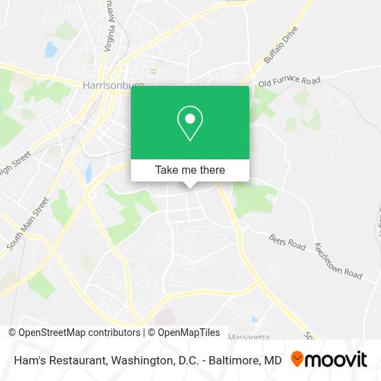 Ham's Restaurant map