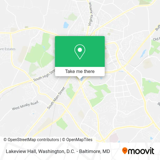 Lakeview Hall map
