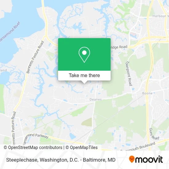 Steeplechase map