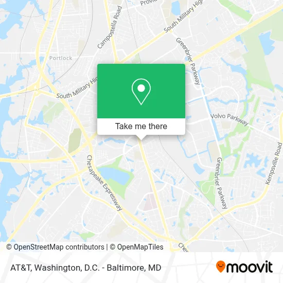 At&T map