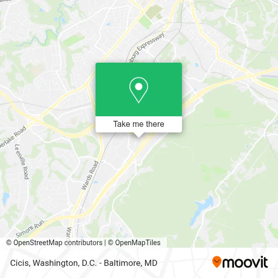 Cicis map