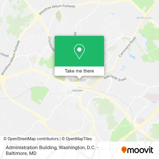 Administration Building map