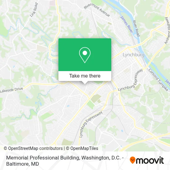 Memorial Professional Building map