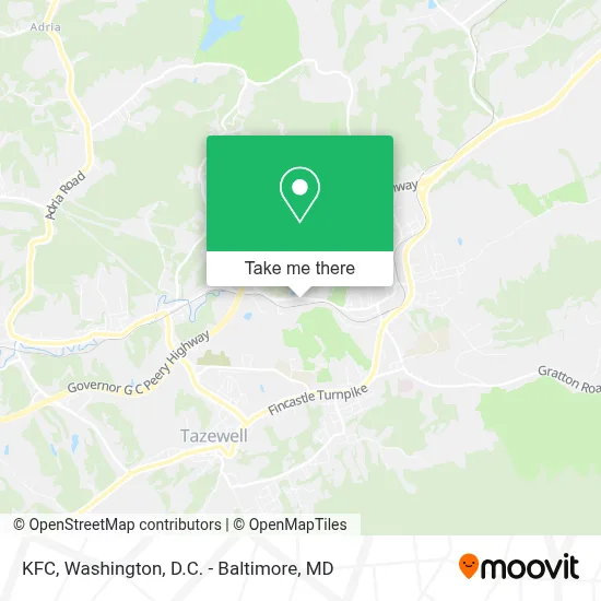Kfc map