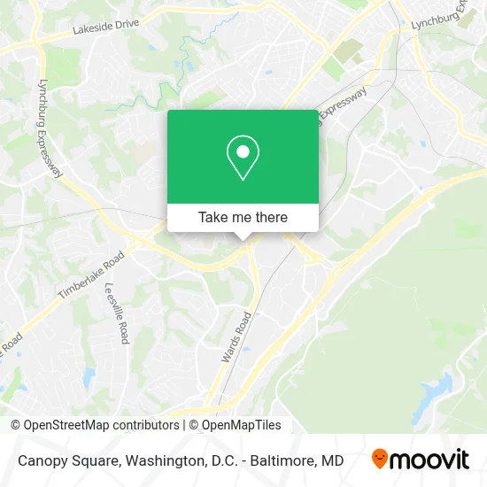 Canopy Square map