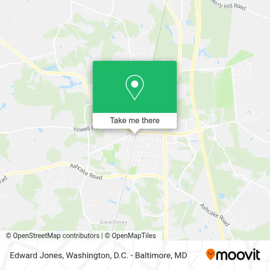 Edward Jones map