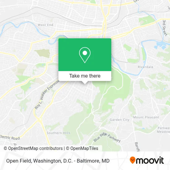 Open Field map