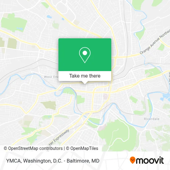 Ymca map