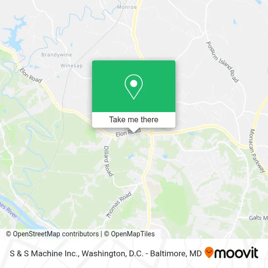 S & S Machine Inc. map