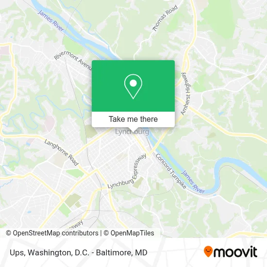 Ups map