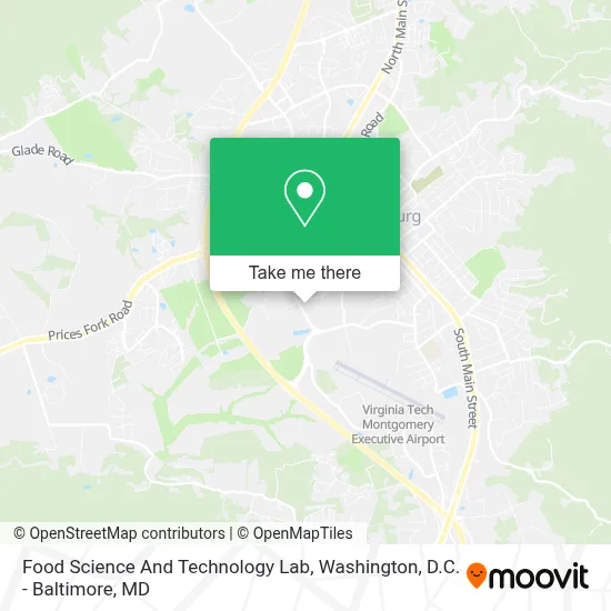 Food Science And Technology Lab map