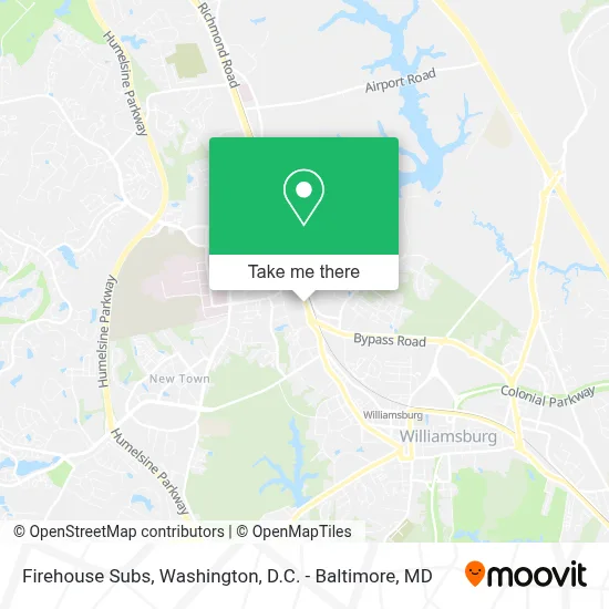 Firehouse Subs map