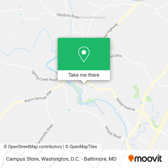 Campus Store map