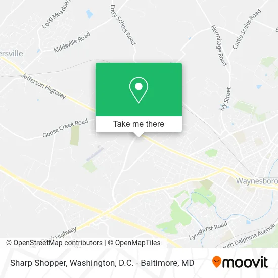 Sharp Shopper map