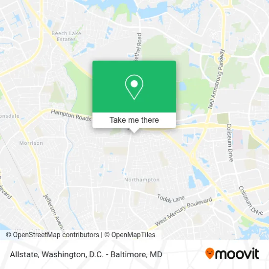 Allstate map