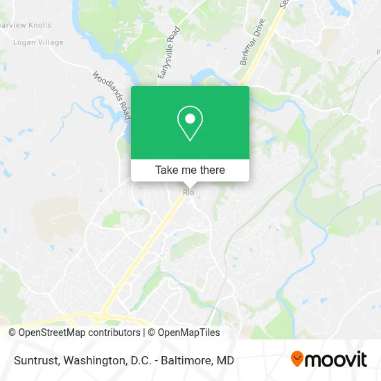 Suntrust map