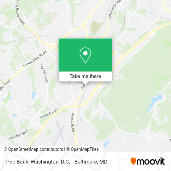 Pnc Bank map