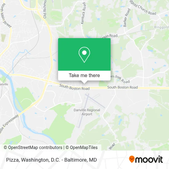 Pizza map