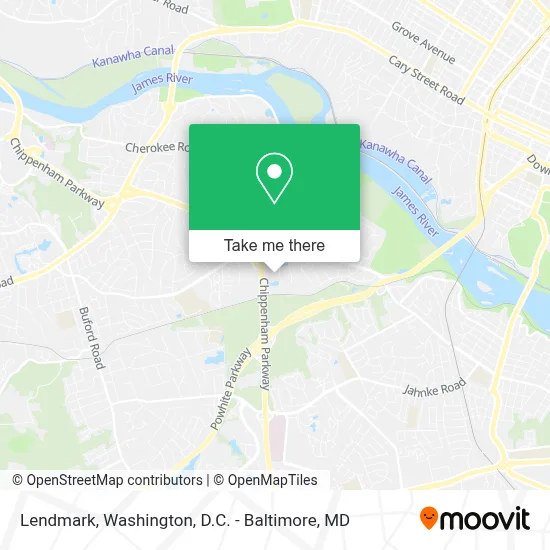 Lendmark map