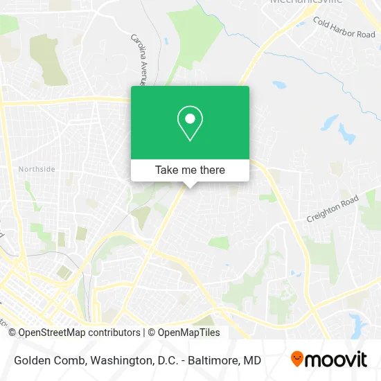 Golden Comb map