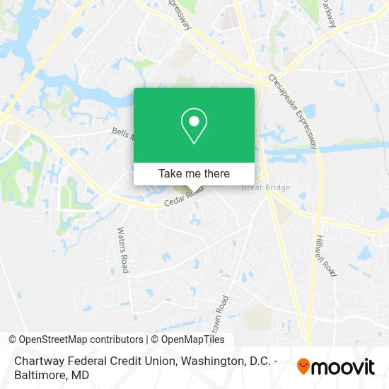 Chartway Federal Credit Union map