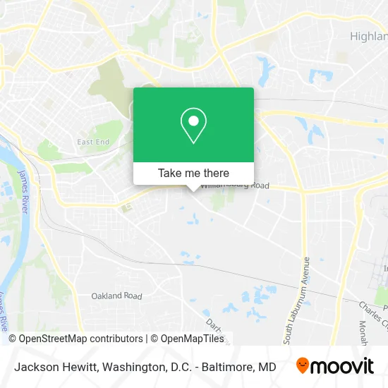 Jackson Hewitt map