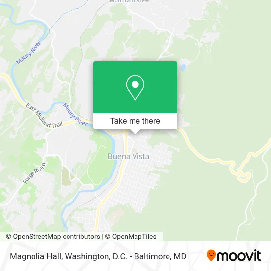 Magnolia Hall map