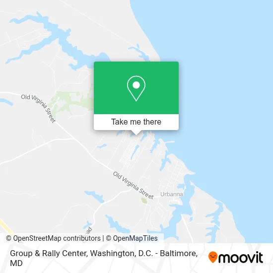 Group & Rally Center map