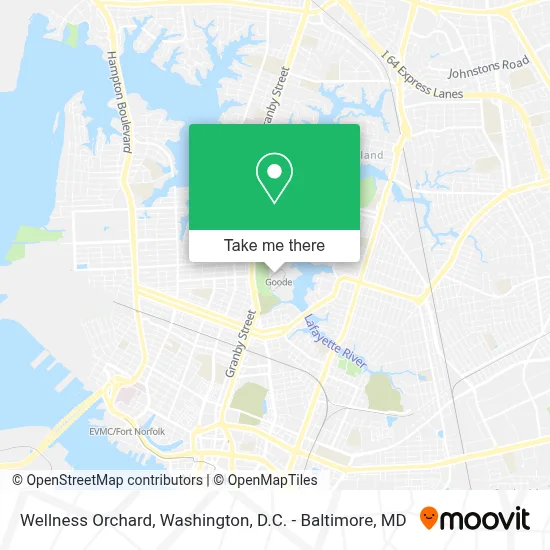 Wellness Orchard map